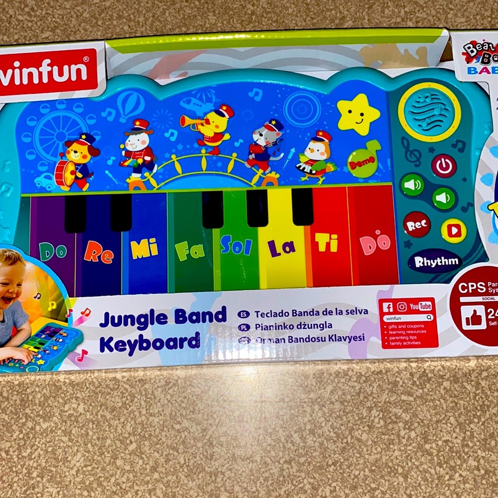 Jungle band keyboard